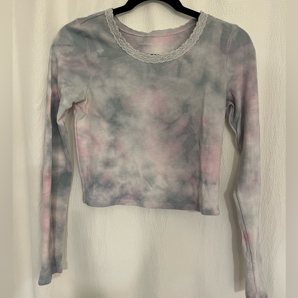 american eagle long sleeve henley